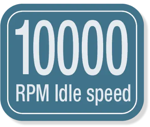1000rpm idle speed